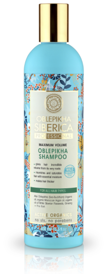 Oblepikha Shampoo for All Hair Types 400 ml