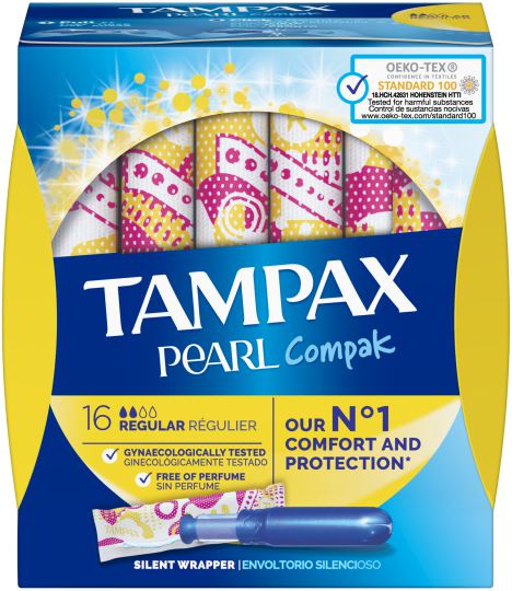 Pearl Regular Tampon 18 units