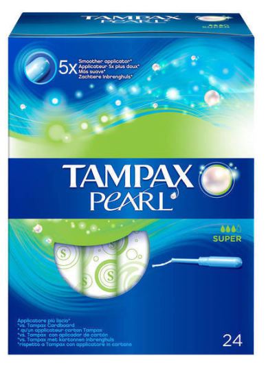 Pearl Super Tampon 24 Units