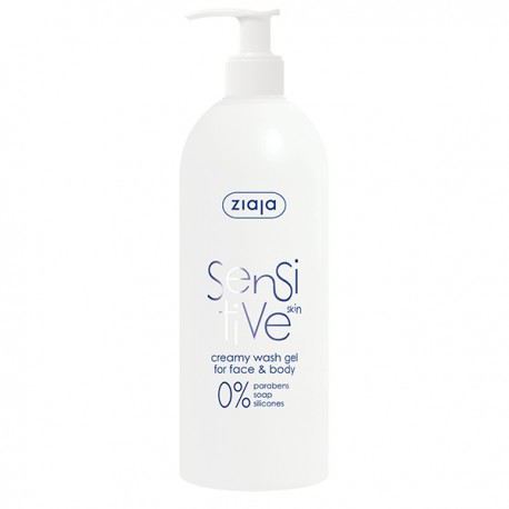 Sensitive Face and Body Cleansing Gel for Sensitive Skin 400 ml