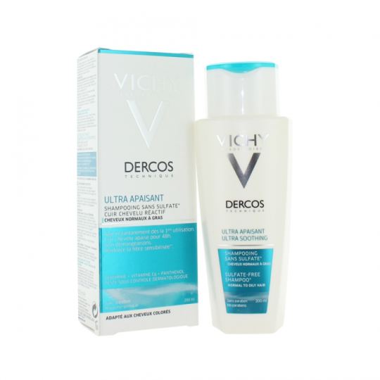 Dercos Ultra Soothing Shampoo 200 ml