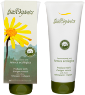 Arnica cream with organic arnica flowers extract