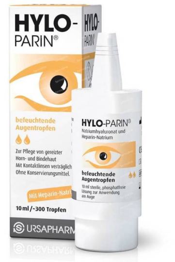 Hylo Parin Eye Drops Lubricant 10 ml