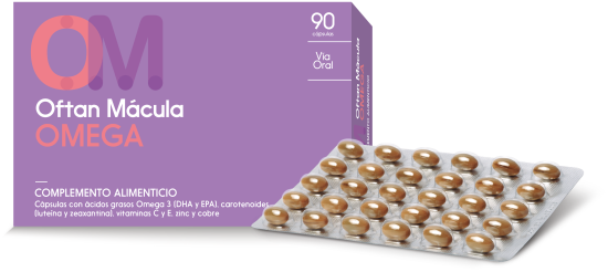 Macula Oftan Omega 90 Capsules