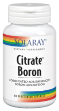 Boron Citrate 500 mg 60 Vegetable Capsules