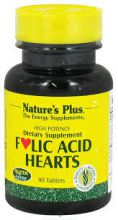 Folic Acid Hearts 90 Comp.