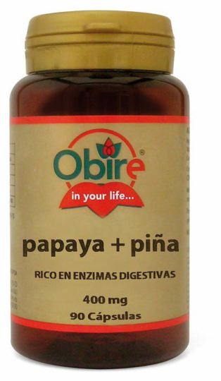 Papaya Y Piña 90 Capsules